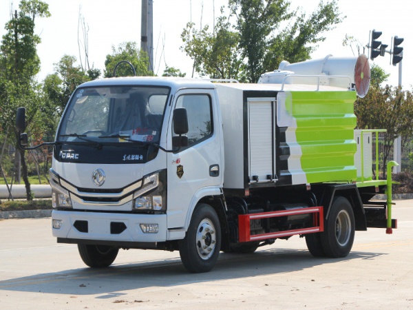 國六東風4.5噸 藍牌 抑塵車